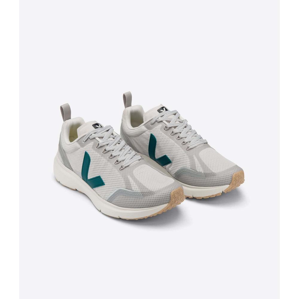 Veja CONDOR 2 ALVEOMESH Women's Shoes Grey/Green | CA 494DFM